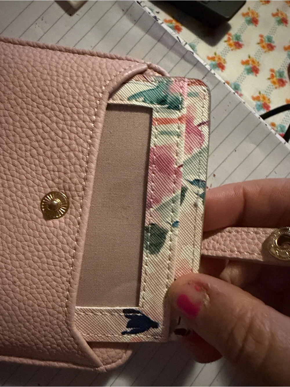 Nanette Lepore compact card